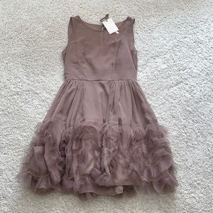 NWT fluffy dress